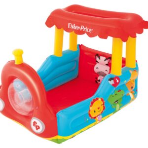 Fisher Price'i täispuhutav rong lastele 132 x 94 x 89 cm Bestway 93503