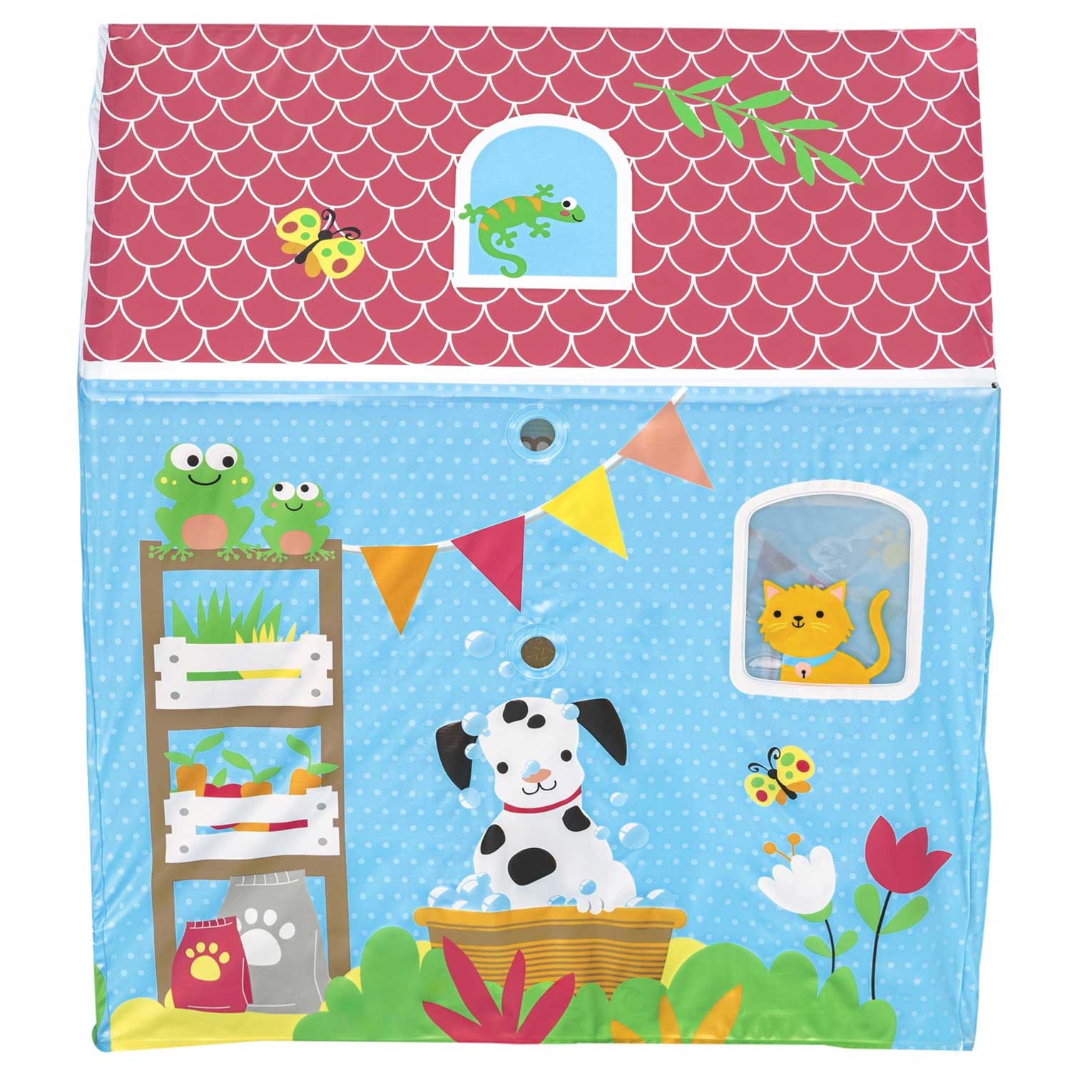 Telkmaja akendega 114 x 102 x 76 cm Bestway 52007 - Image 3