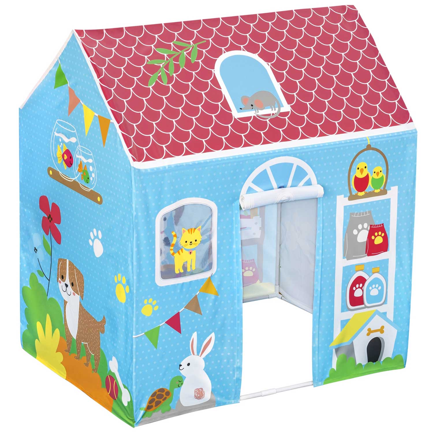 Telkmaja akendega 114 x 102 x 76 cm Bestway 52007