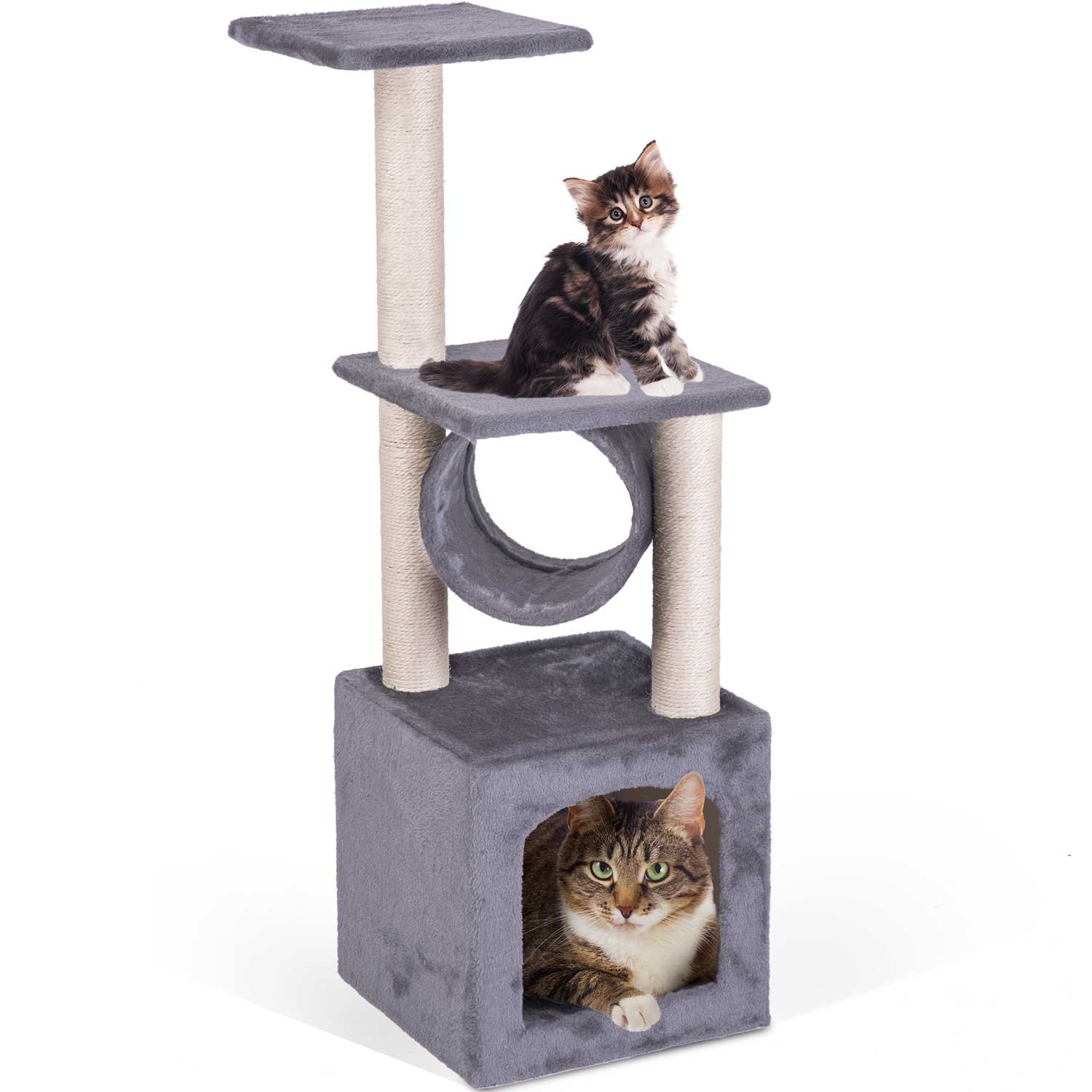 Kassi kraapimispost 93 cm DR-265 Pethaus helehall