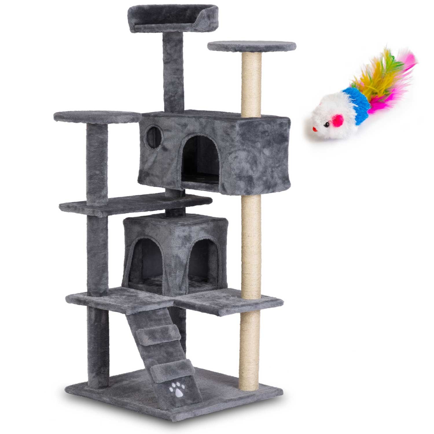 Kassi kraapimispost hall 130 cm DR-212 hall