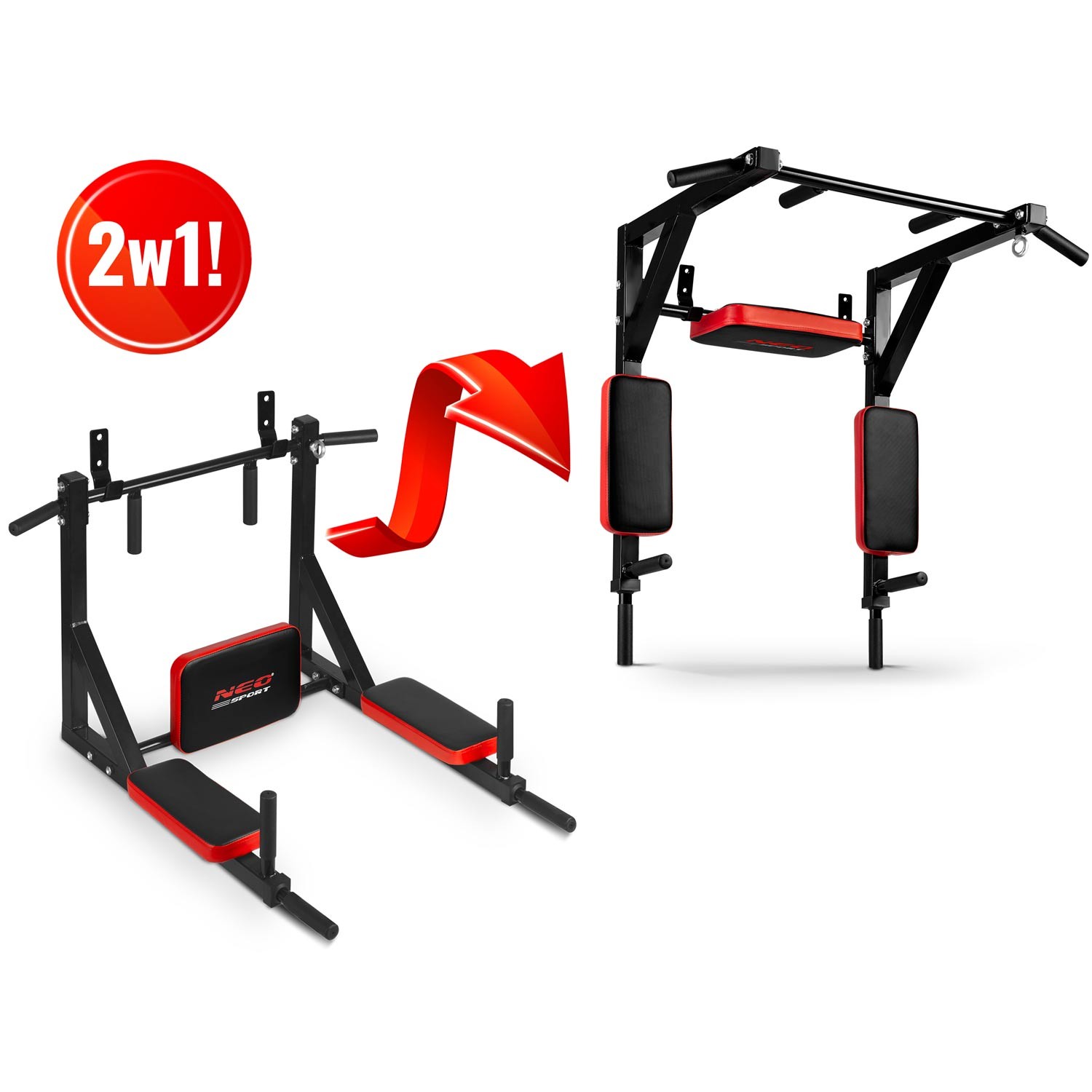 Seinale kinnitatav seljatoega lõuatõmbekang NS-319 - Image 8