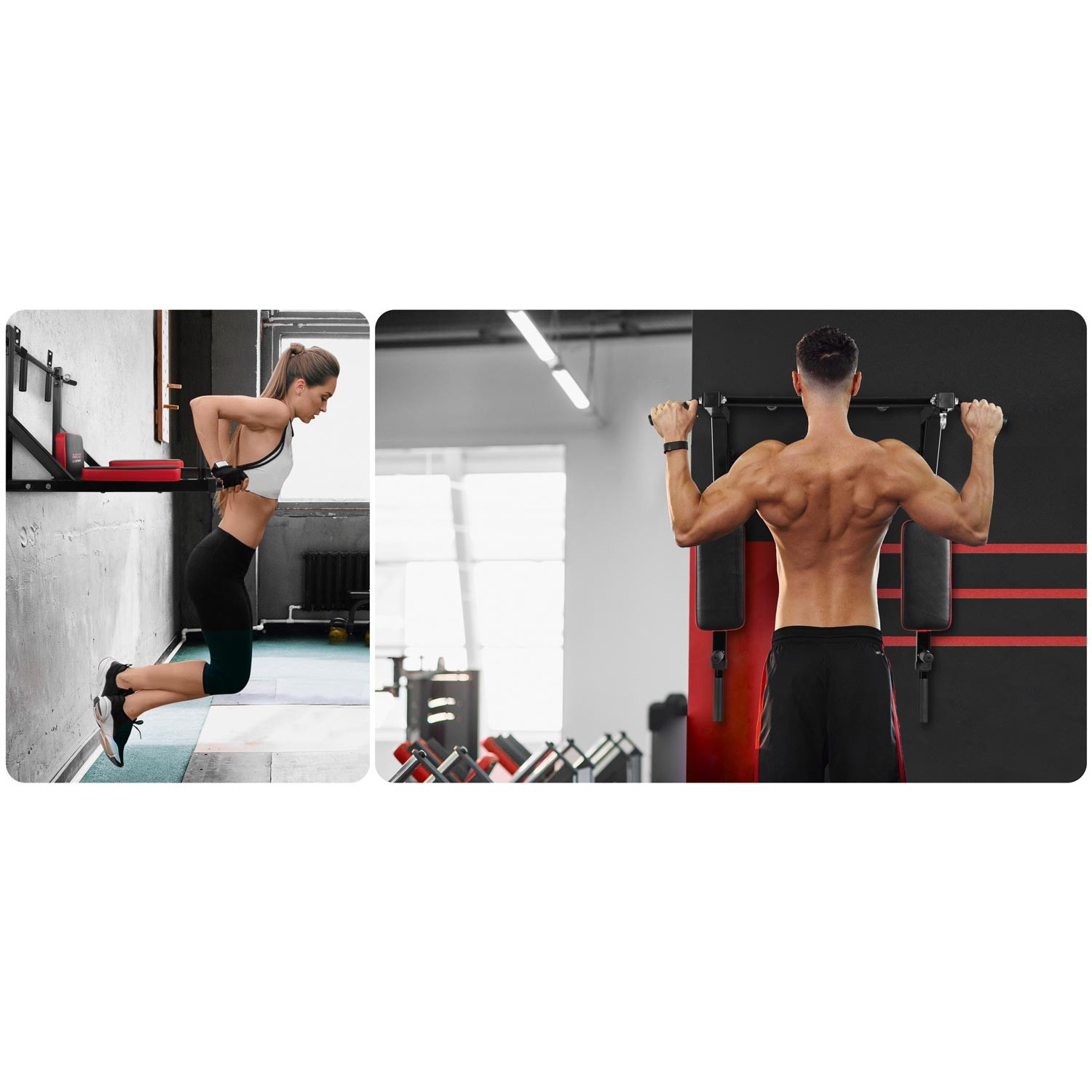 Seinale kinnitatav seljatoega lõuatõmbekang NS-319 - Image 13