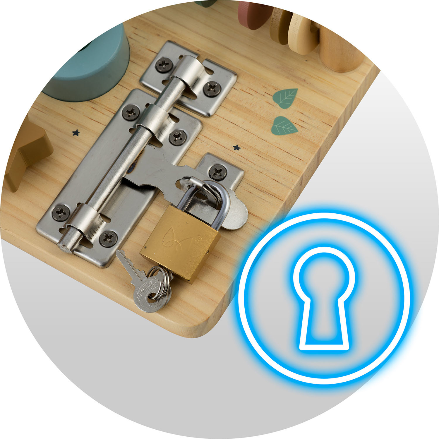 Puidust sensoorne tahvel NK-859 Nukido - Image 3