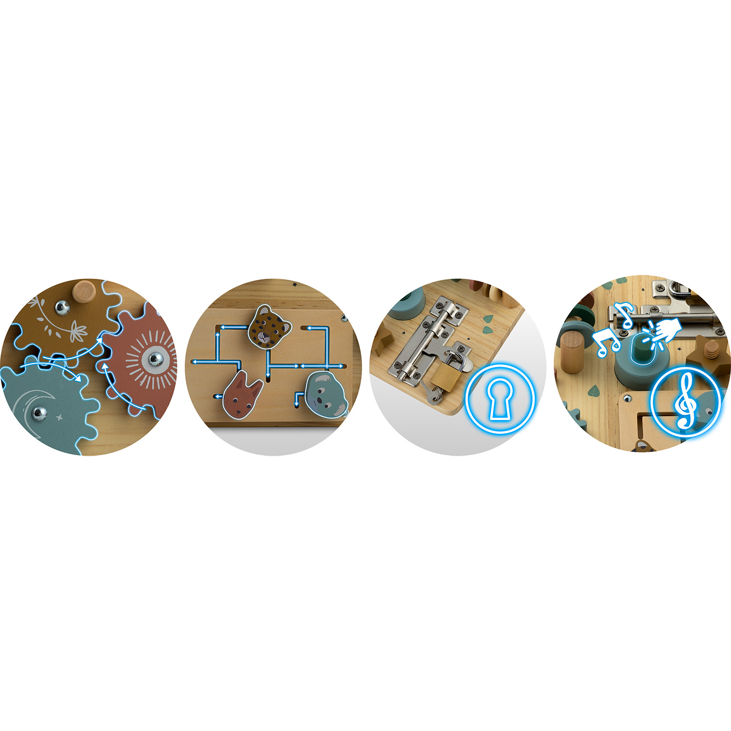 Puidust sensoorne tahvel NK-859 Nukido - Image 8