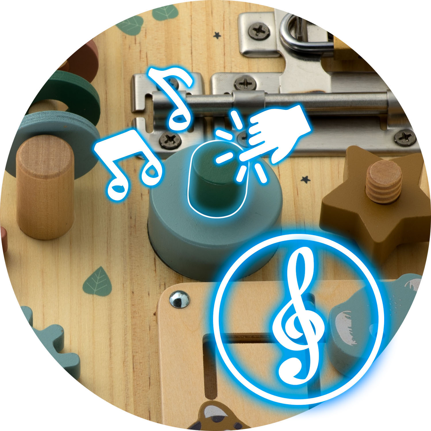 Puidust sensoorne tahvel NK-859 Nukido - Image 6