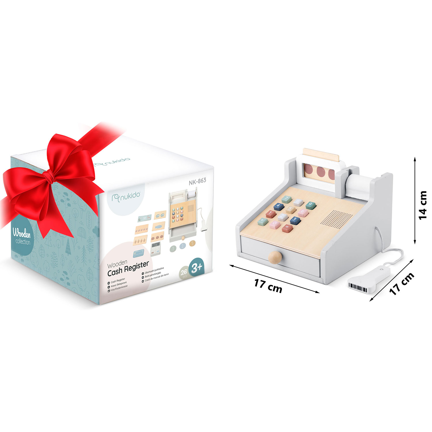 Puidust mängukassa NK-863 Nukido - Image 4