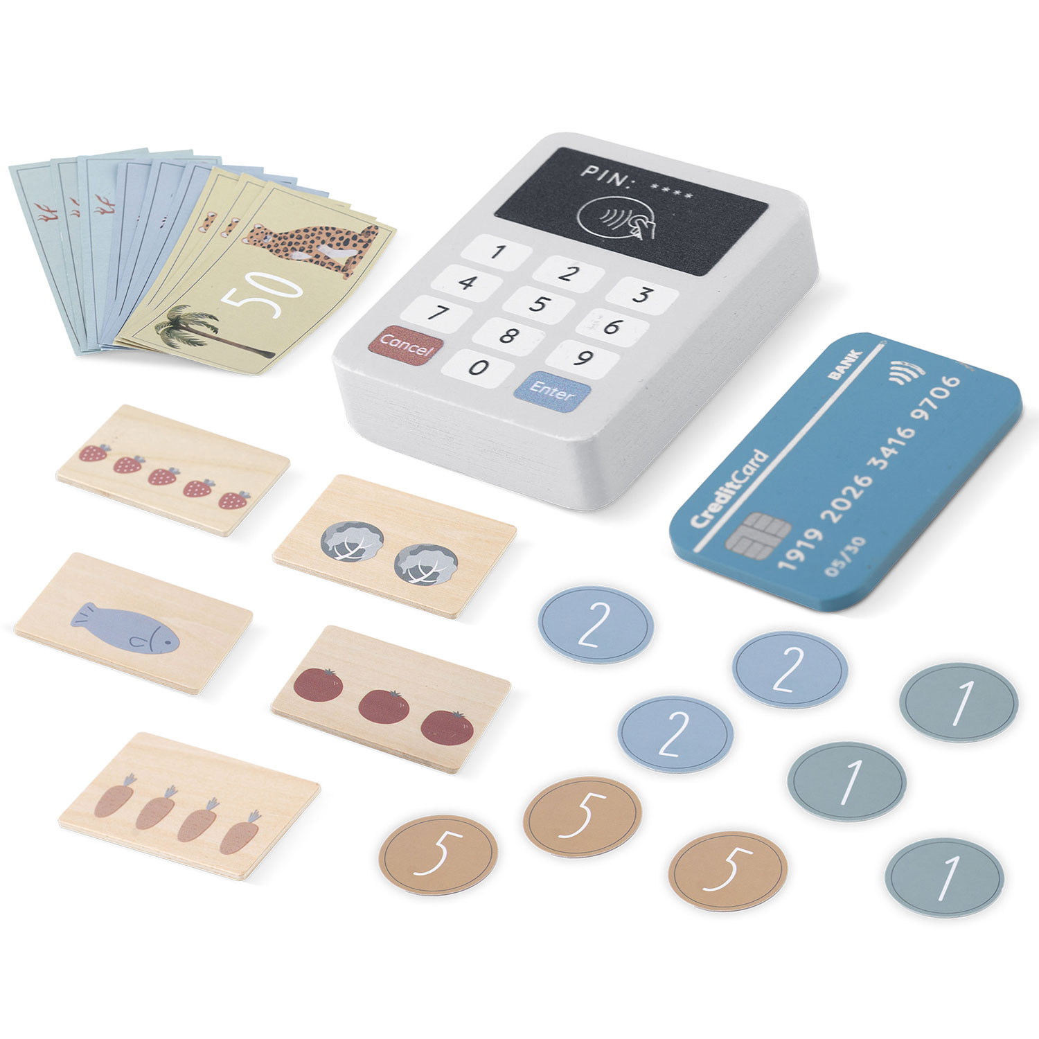 Puidust mängukassa NK-863 Nukido - Image 7