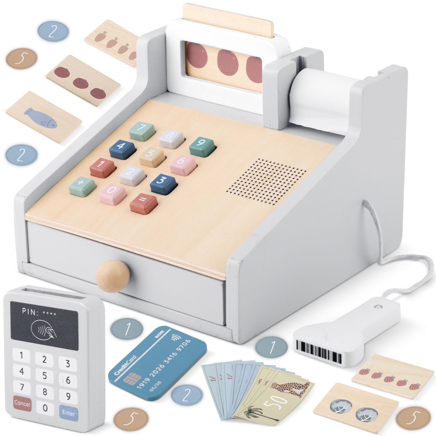 Puidust mängukassa NK-863 Nukido