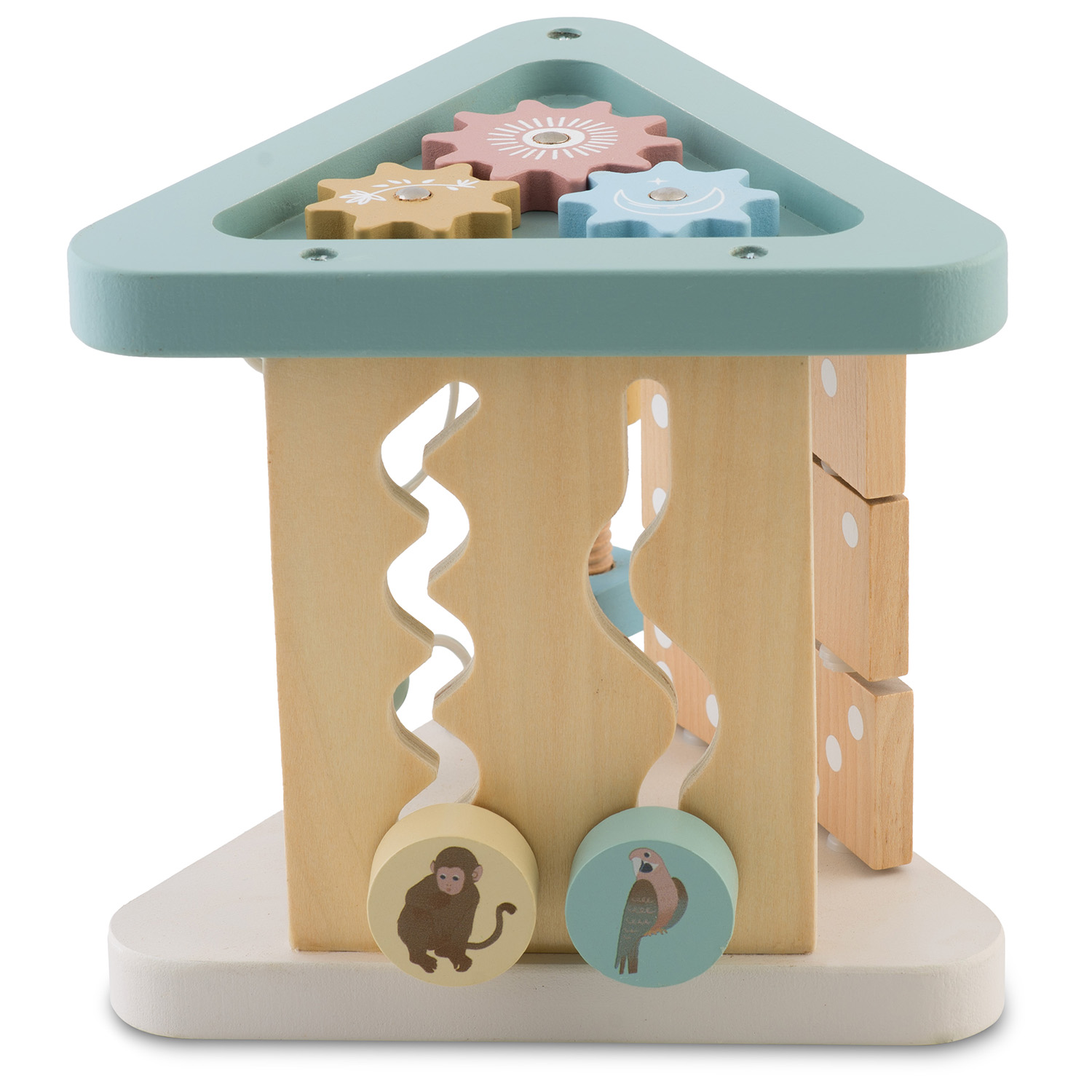 Puidust sensoorne mängukolmnurk NK-860 Nukido - Image 2