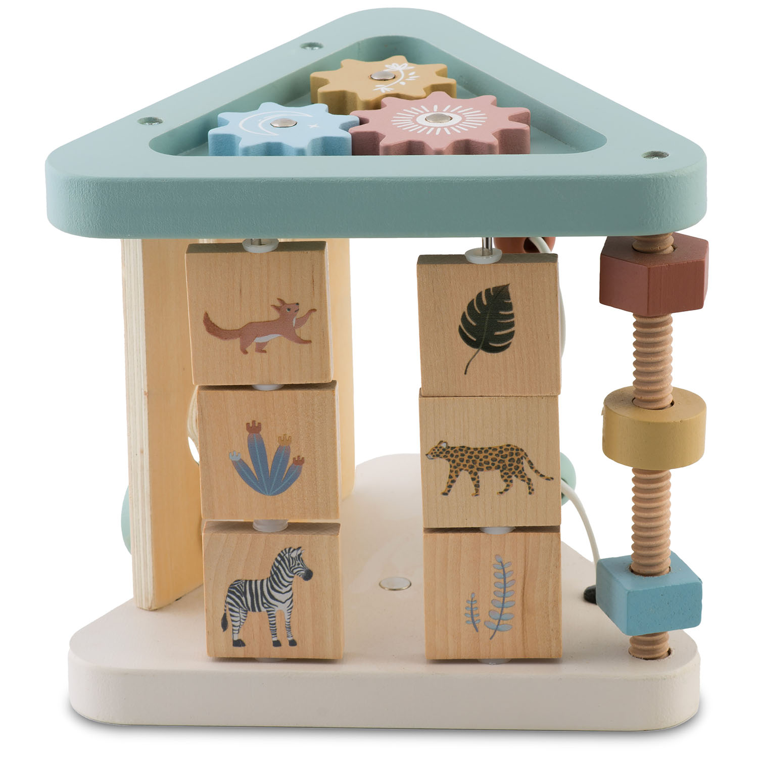 Puidust sensoorne mängukolmnurk NK-860 Nukido - Image 3