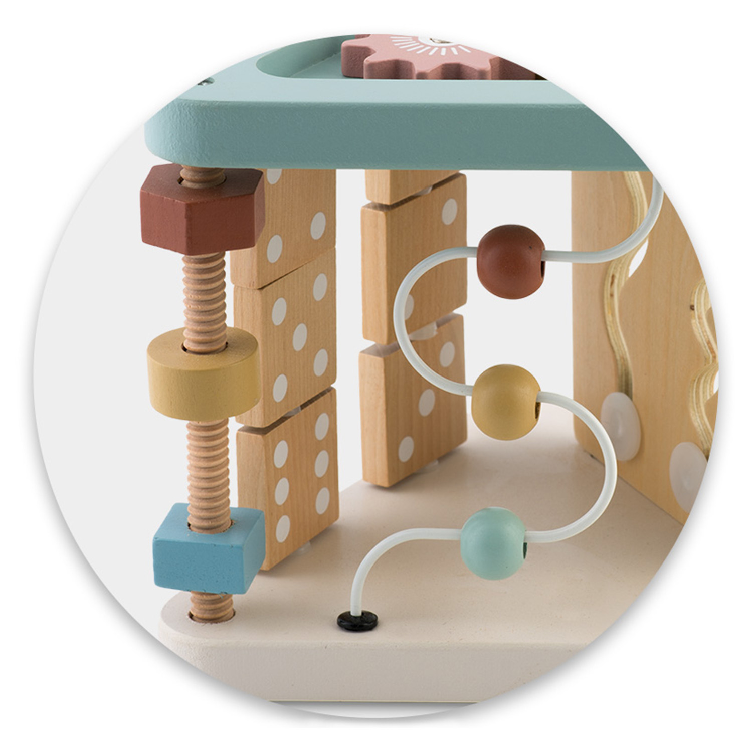 Puidust sensoorne mängukolmnurk NK-860 Nukido - Image 5