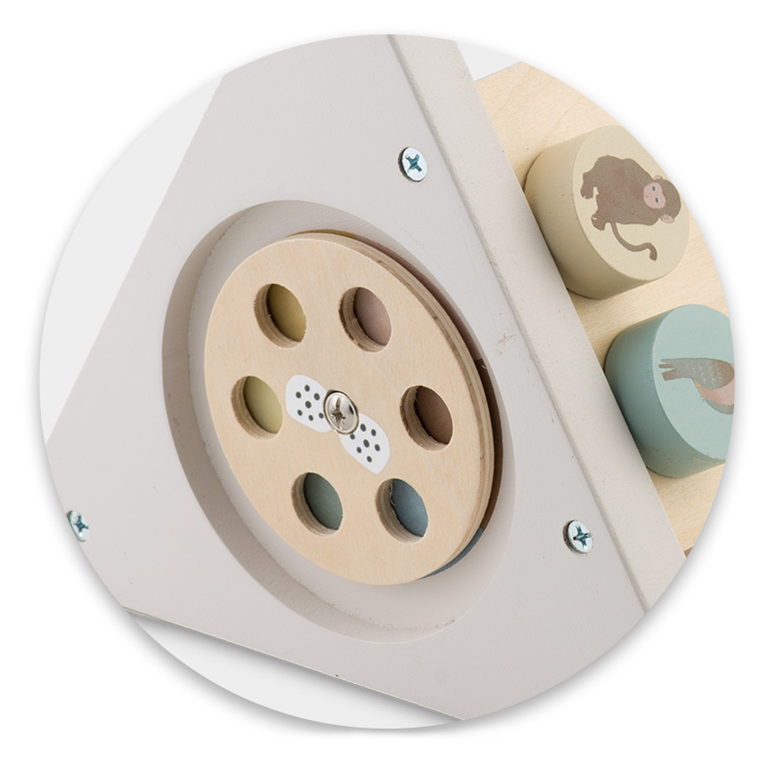 Puidust sensoorne mängukolmnurk NK-860 Nukido - Image 9