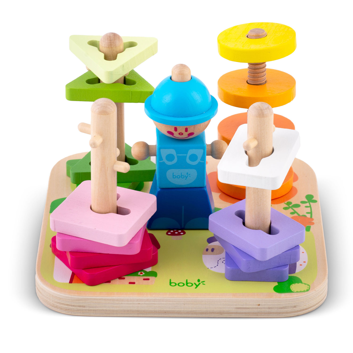 Puidust mänguasjade sorteerija - pusle RK-866 Ricokids - Image 3