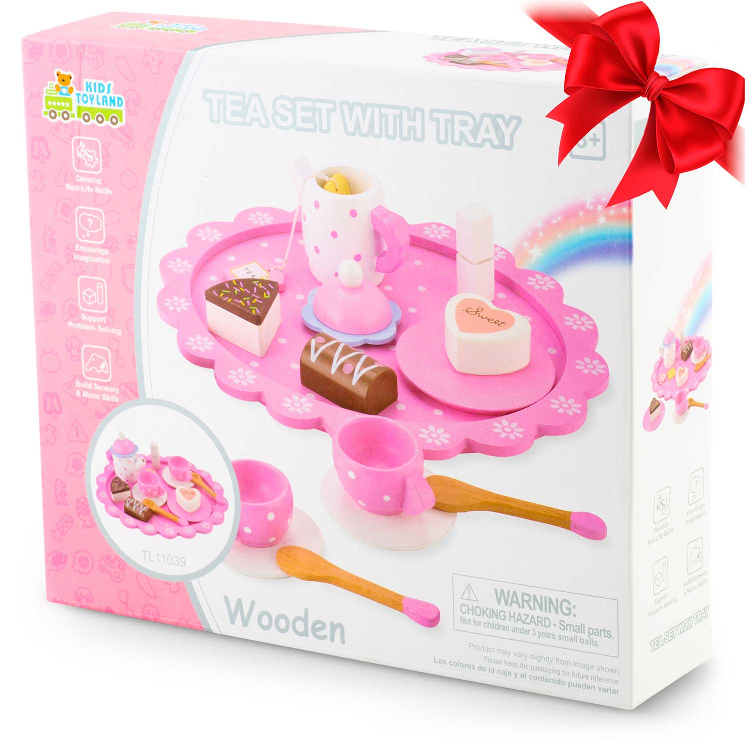 Puidust mänguteekomplekt RK-869 Ricokids - Image 9