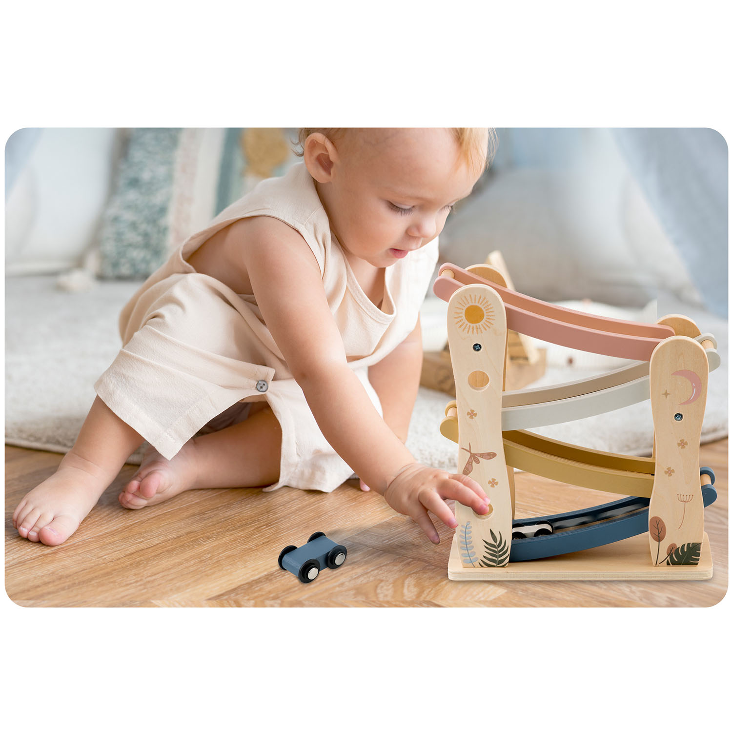 Puidust liumägi autodega NK-855 Nukido - Image 9