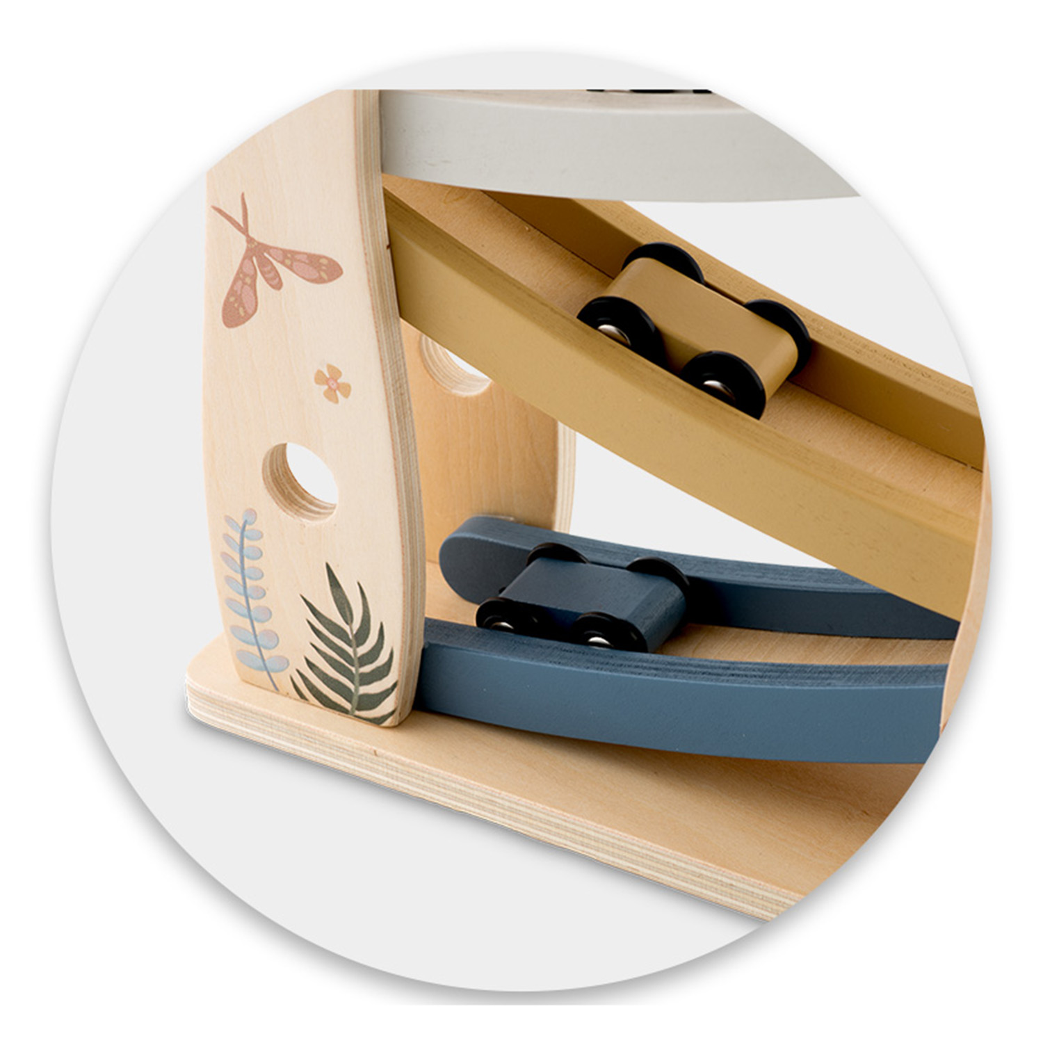 Puidust liumägi autodega NK-855 Nukido - Image 5