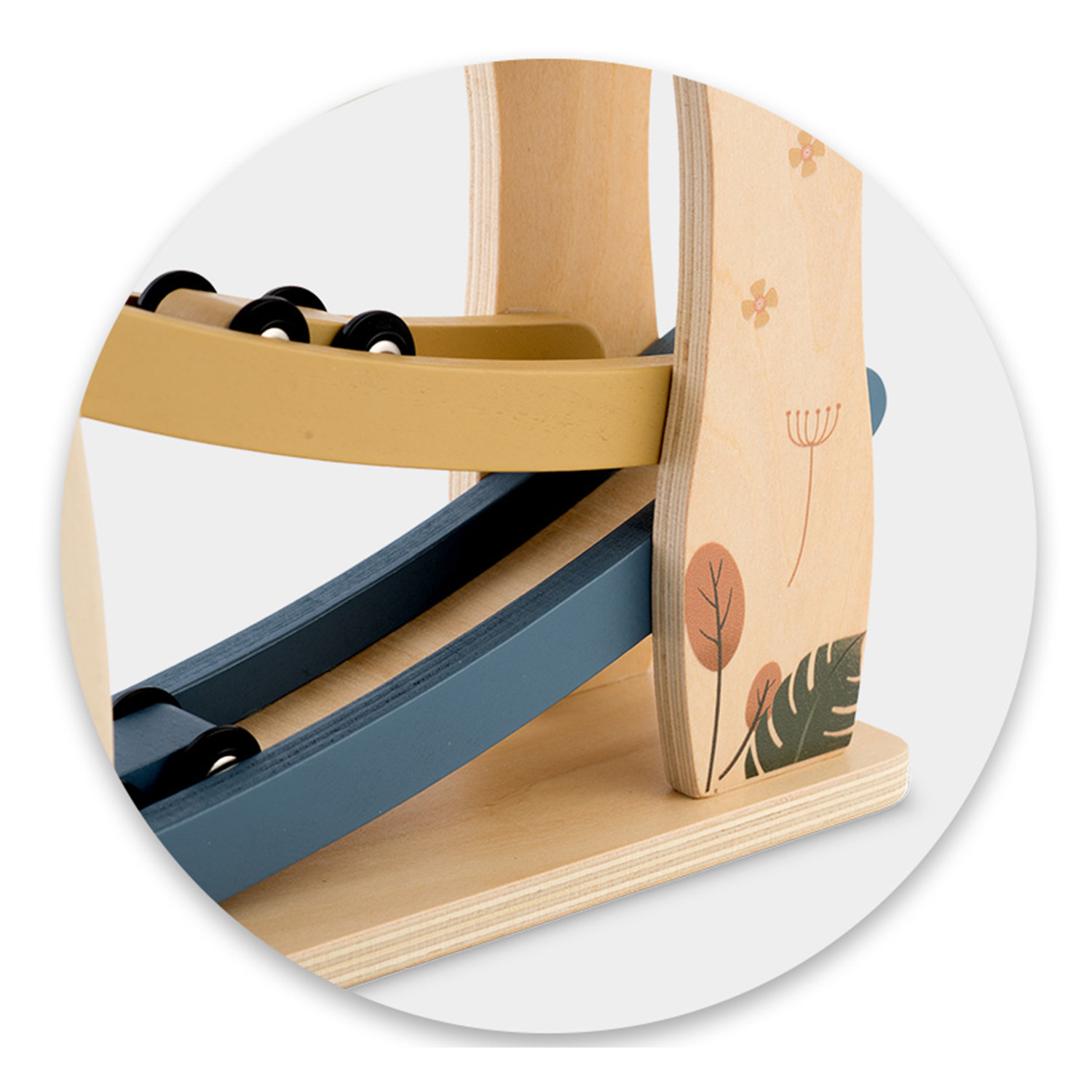 Puidust liumägi autodega NK-855 Nukido - Image 4