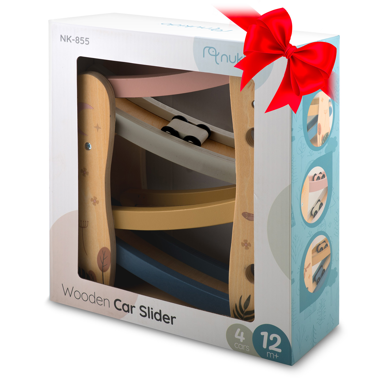 Puidust liumägi autodega NK-855 Nukido - Image 7