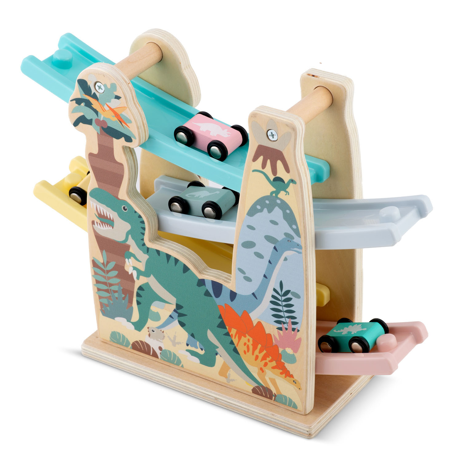 Puidust liumägi autodega RK-867 Ricokids - Image 2