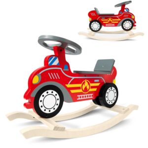 Ricokids 785001 puidust kiikauto tuletõrjeosakond