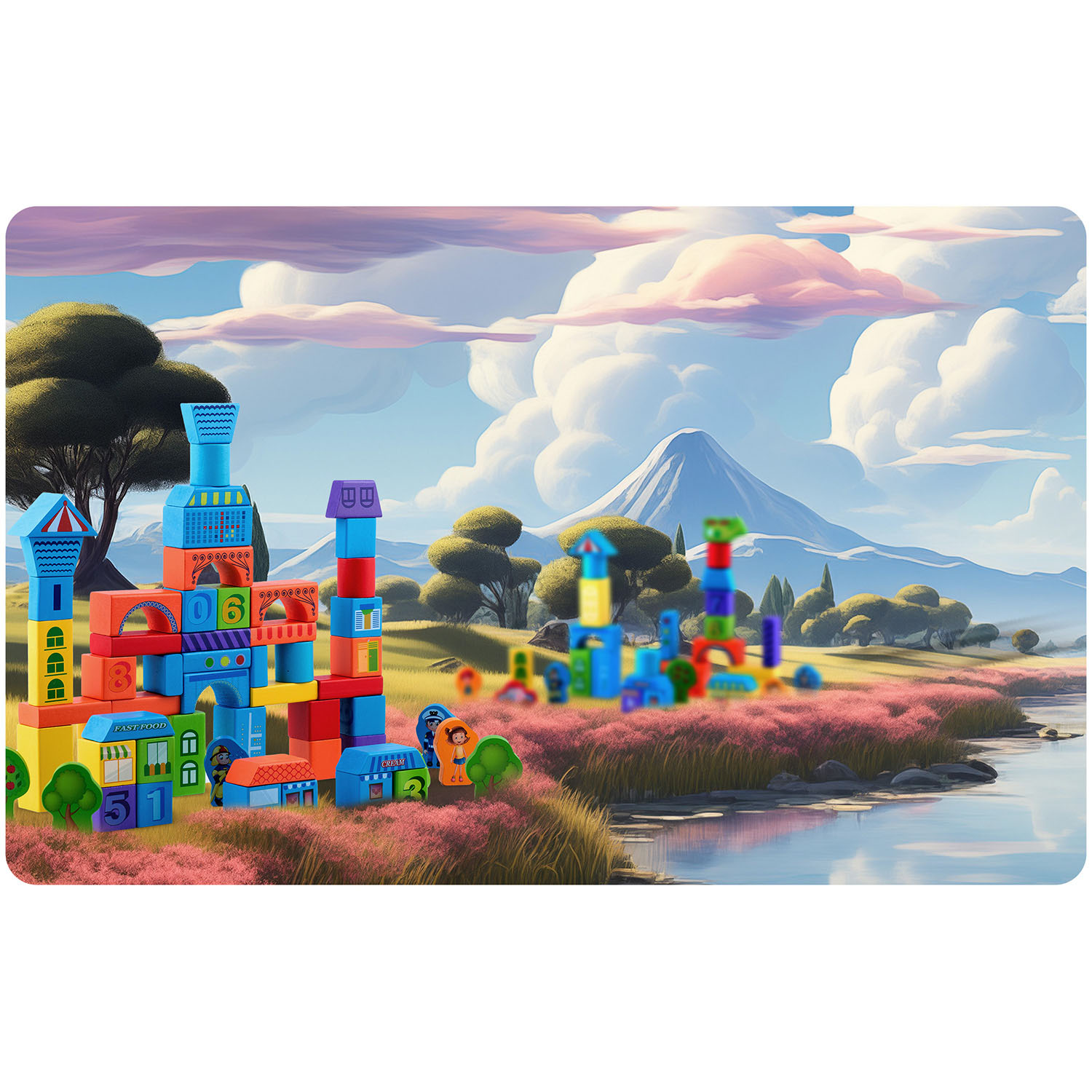 Puidust õppeklotsid RK-871 Ricokids - Image 10