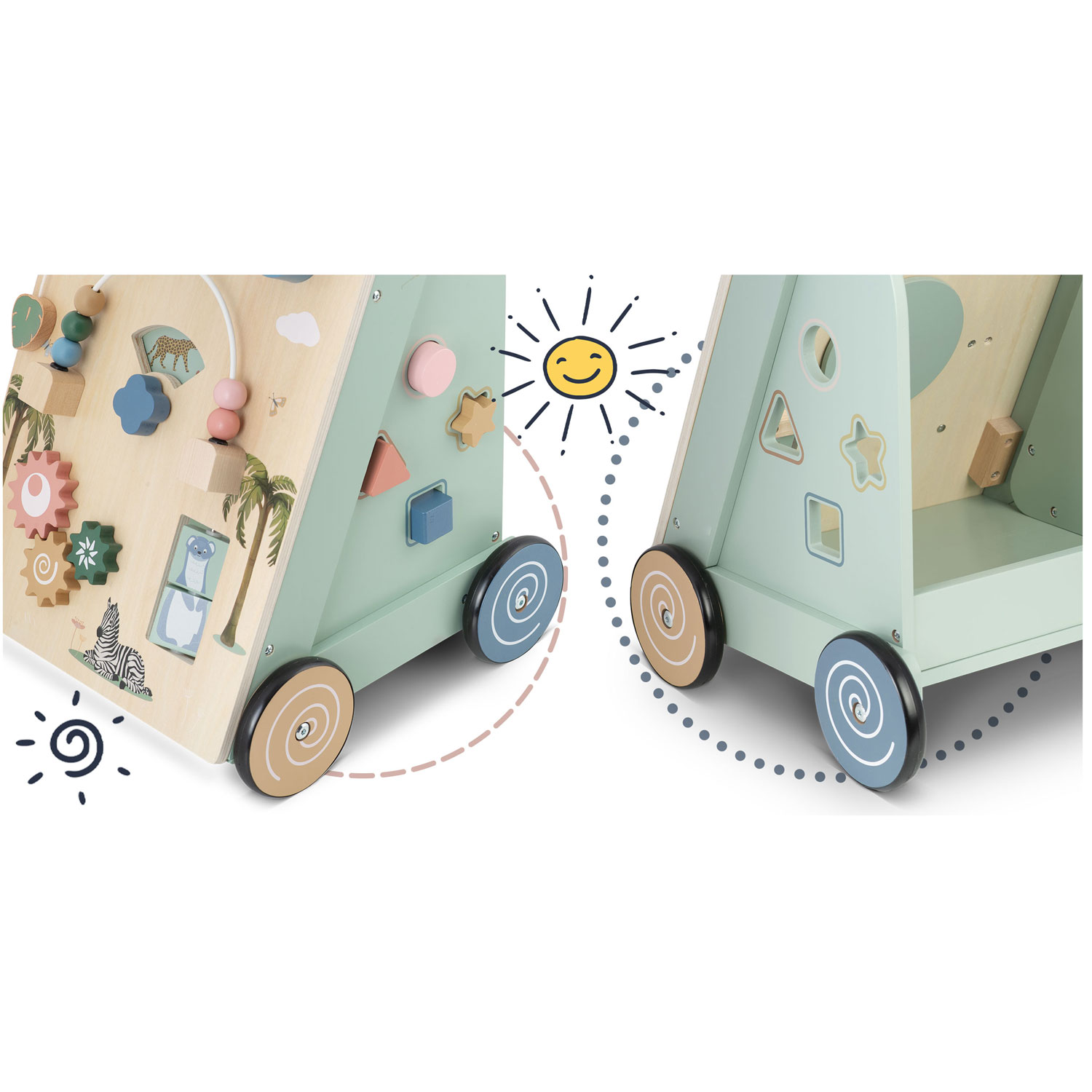 Puidust käimistool NK-857 Nukido - Image 8