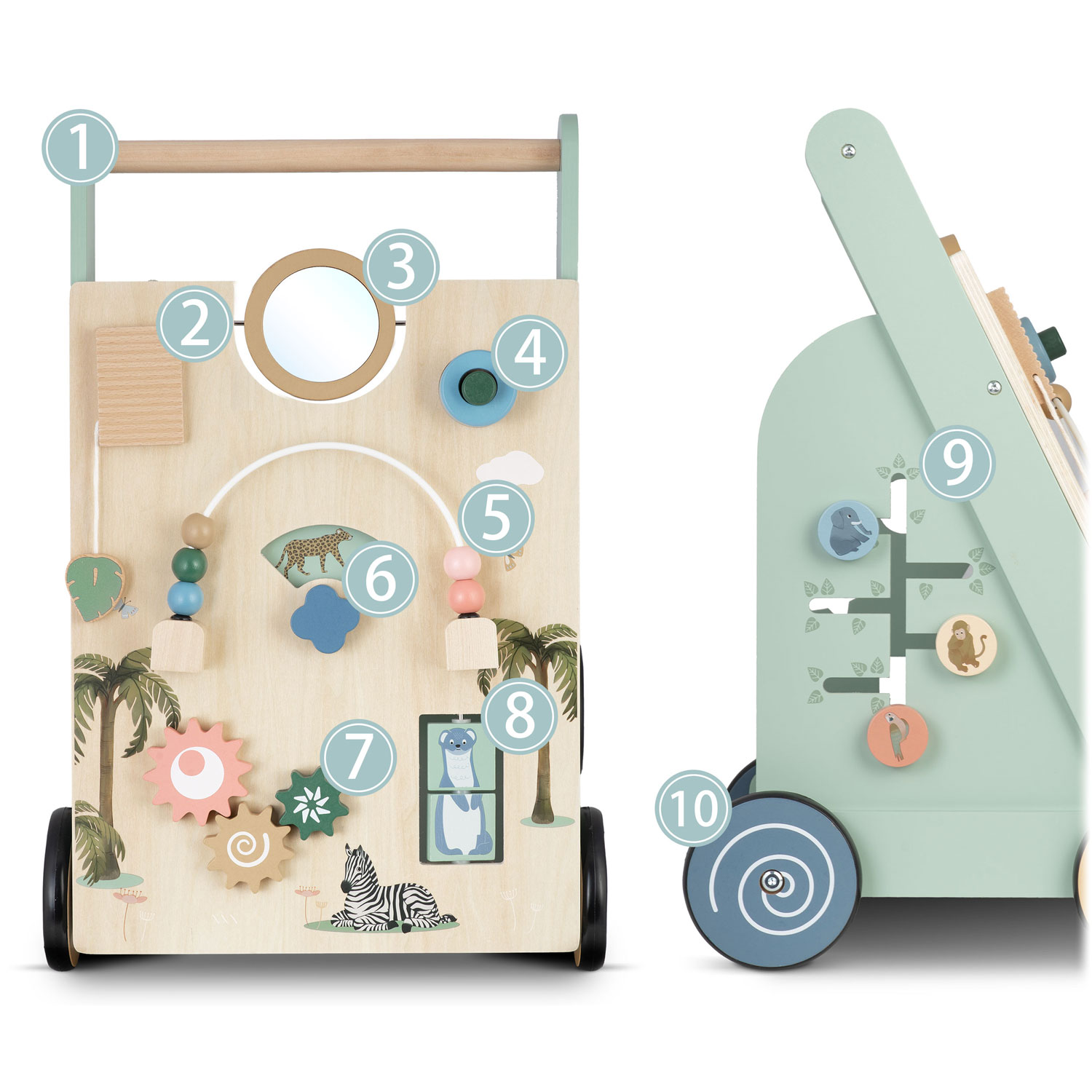 Puidust käimistool NK-857 Nukido - Image 3