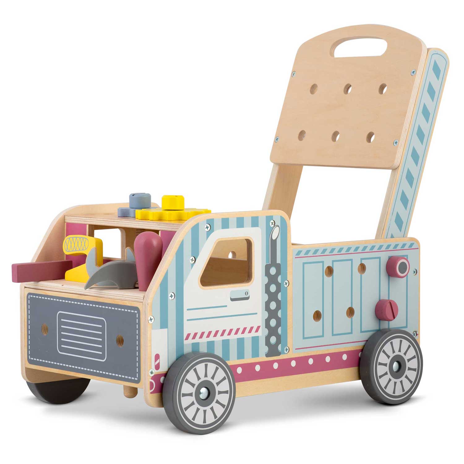 Puidust käimisratt tööriistadega RK-874 Ricokids - Image 2