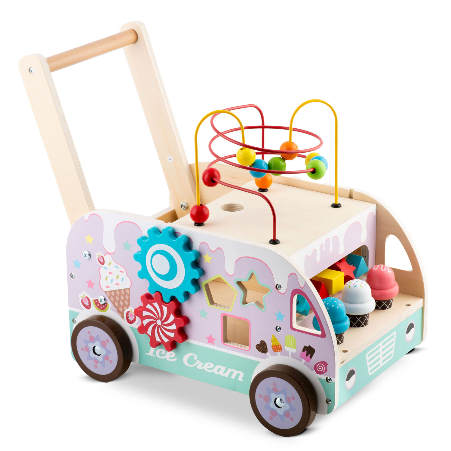 Puidust jäätisekäijad RK-873 Ricokids - Image 3