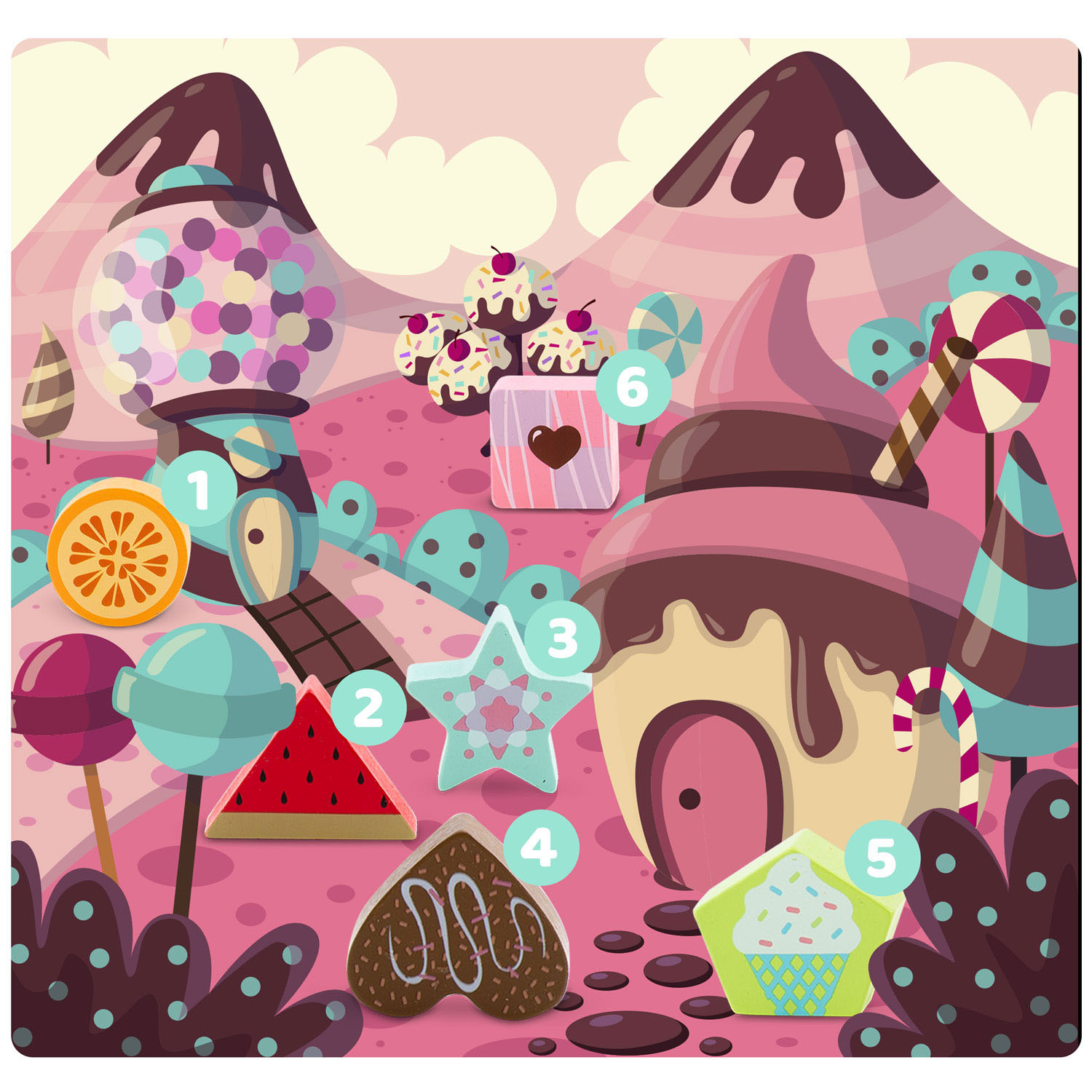 Puidust jäätisekäijad RK-873 Ricokids - Image 13