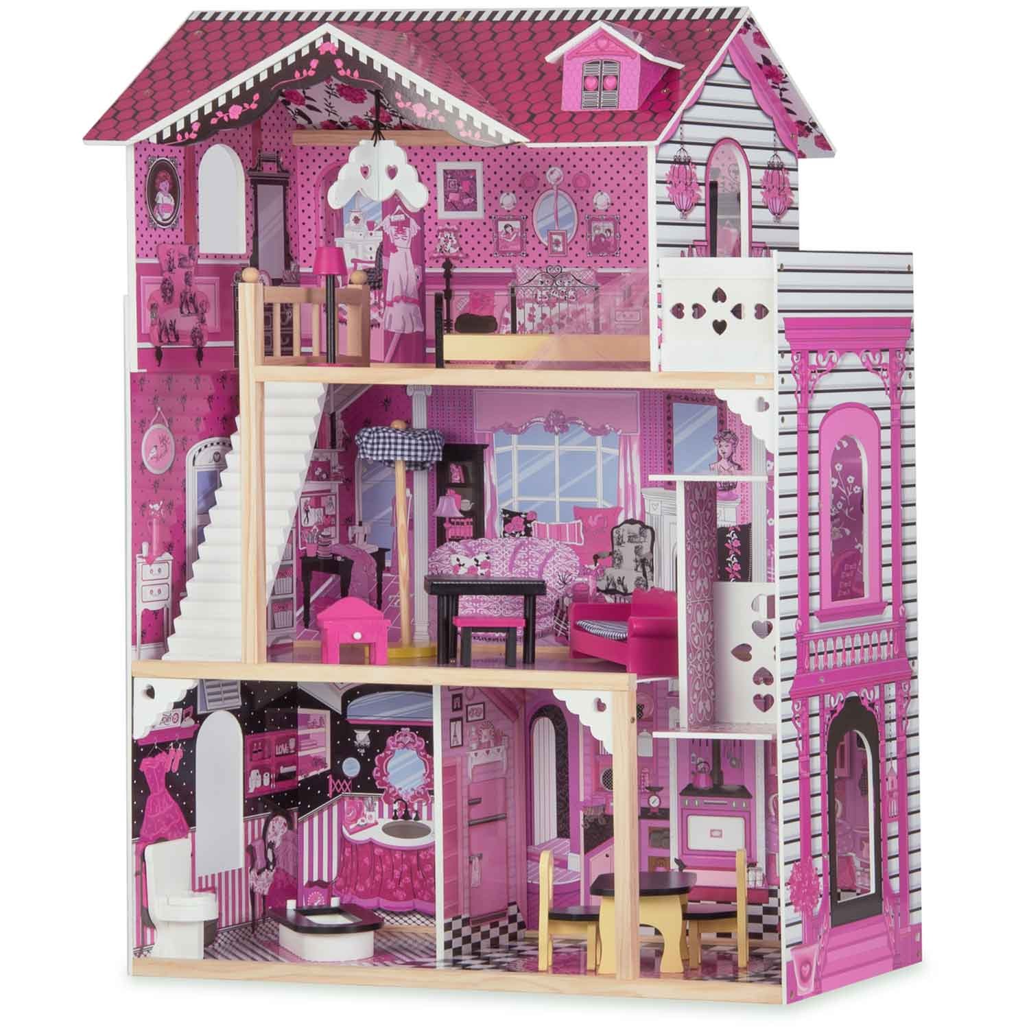 Suur kolmekorruseline puidust nukumaja liftiga - Image 3