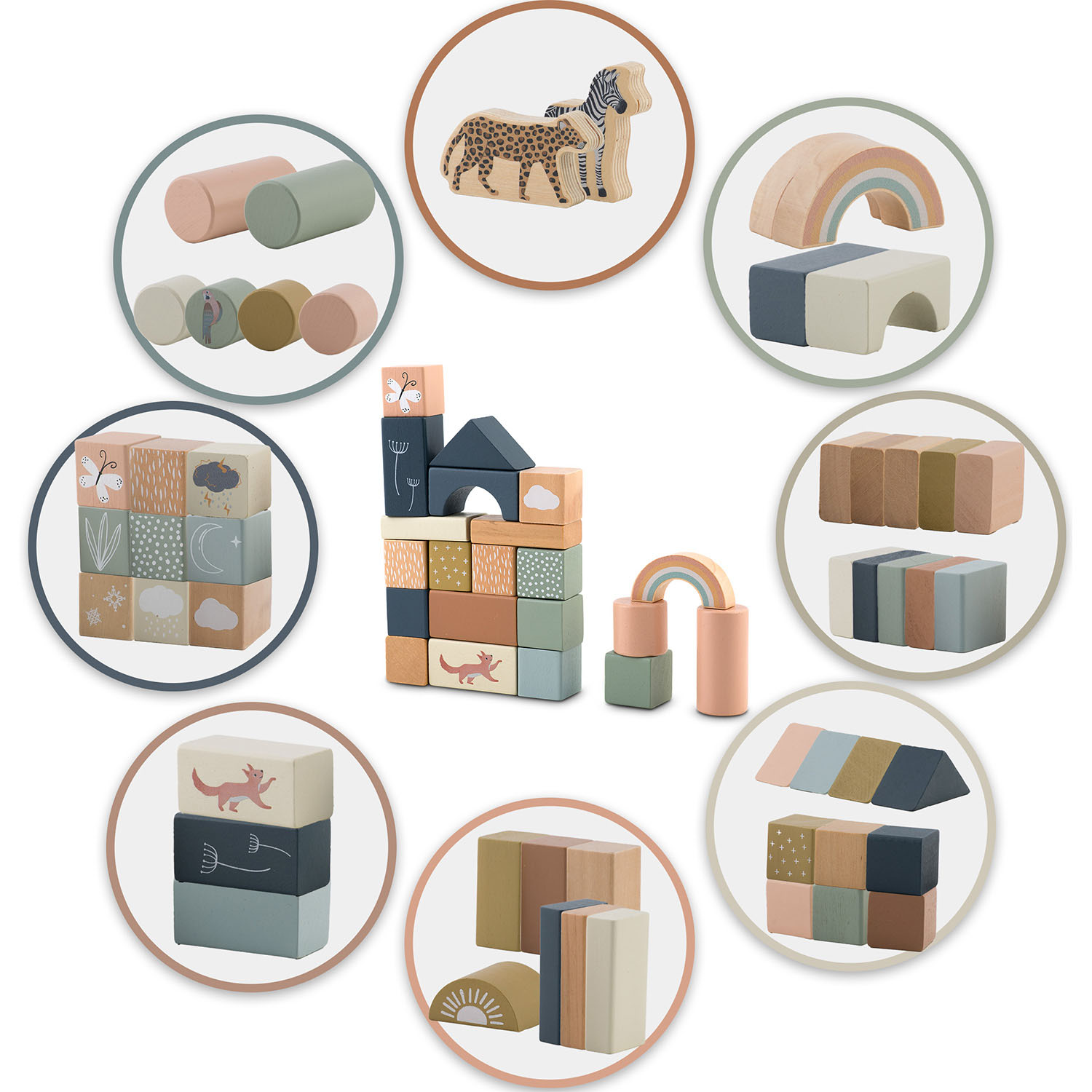 NK-858 Nukido puidust ehitusklotsid - Image 7