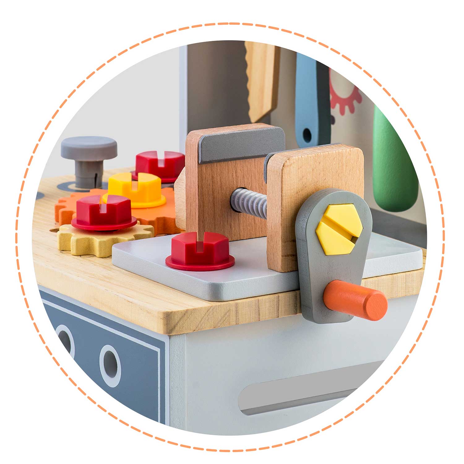 Puidust tööriistade töökoda RK-877 Ricokids - Image 8