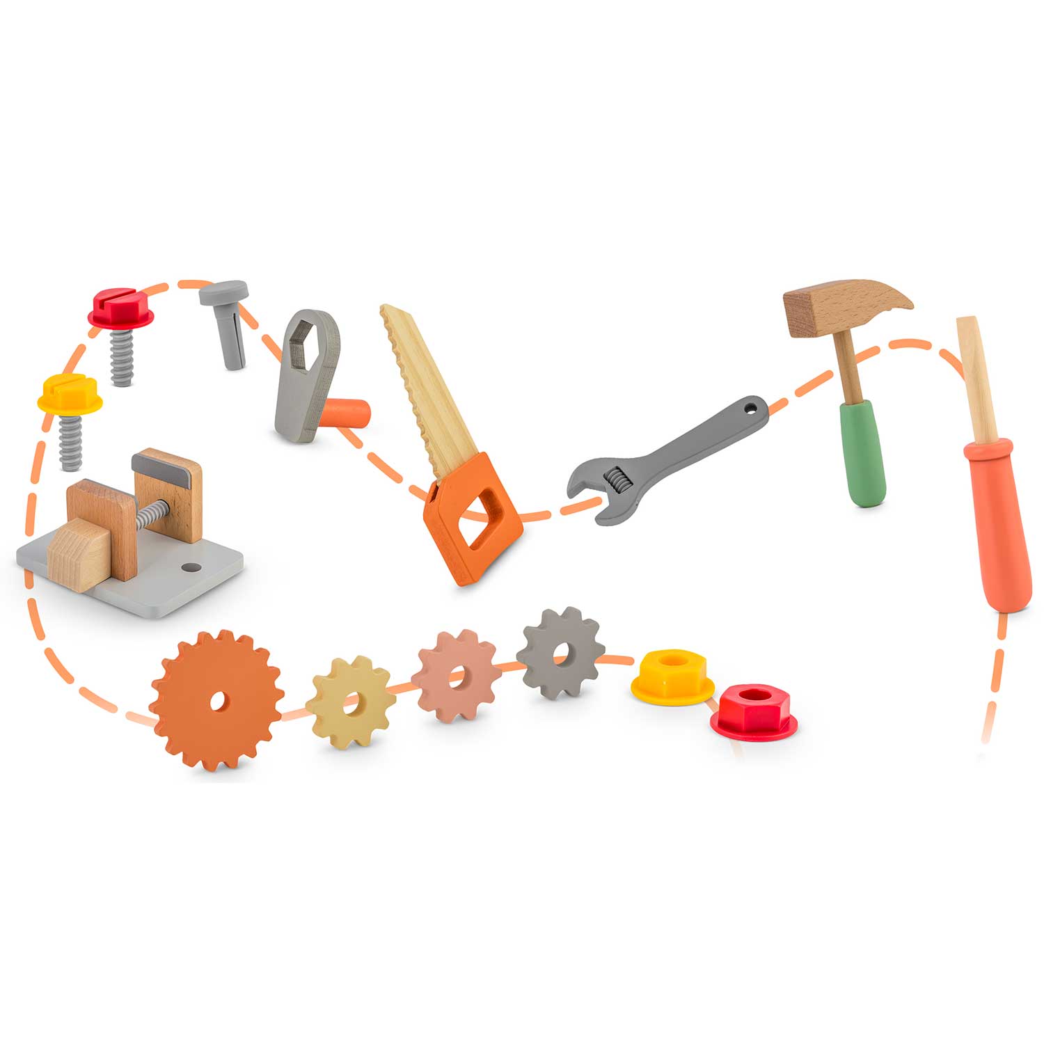 Puidust tööriistade töökoda RK-877 Ricokids - Image 4