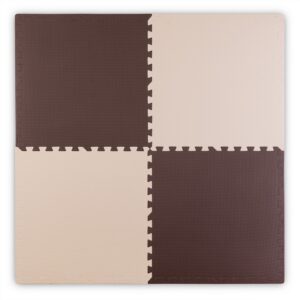 Ricokidsi suur hariduslik vahtplastist puslematt, pruun ja valge