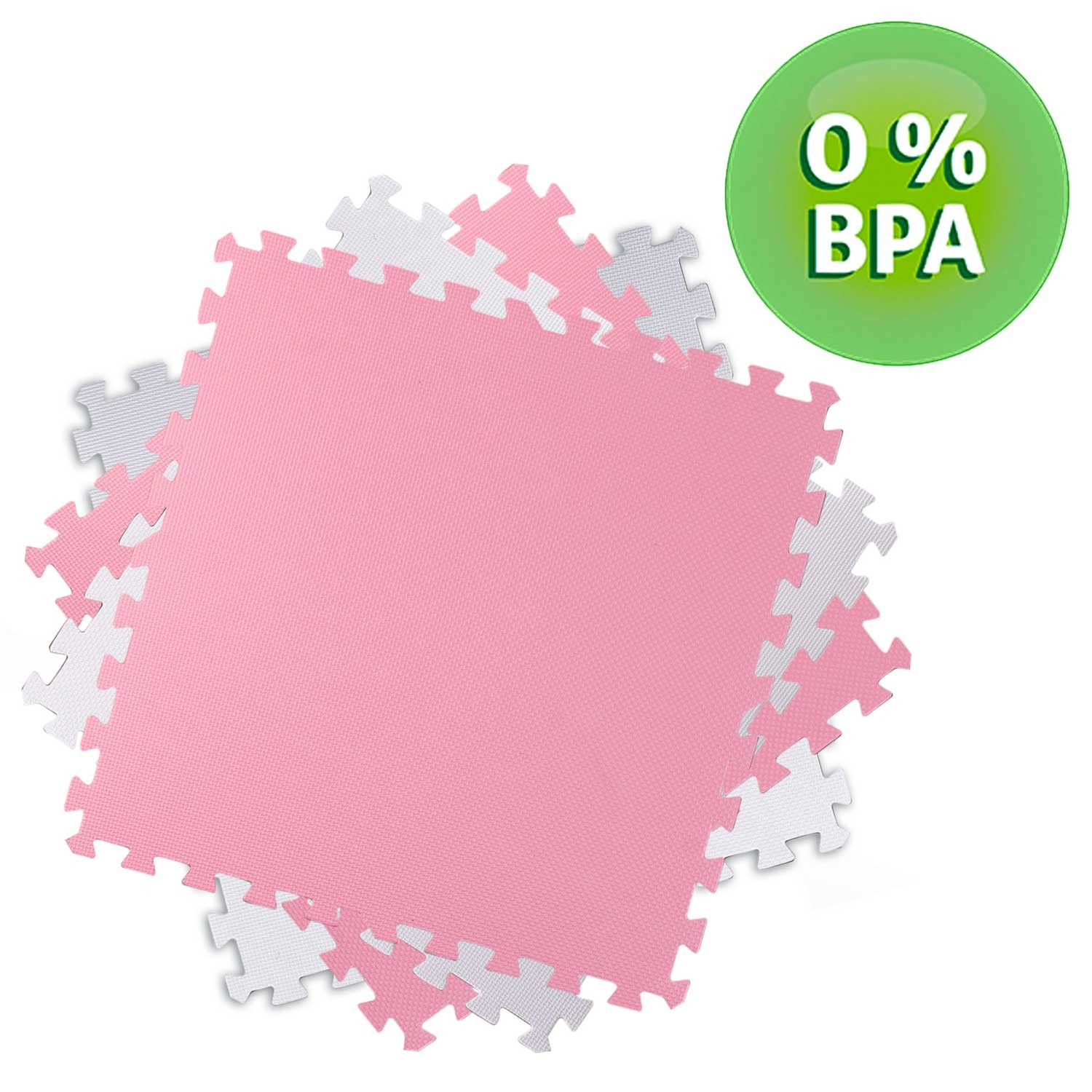 Ricokidsi suur hariduslik vahtpuslematt, roosa ja valge - Image 3