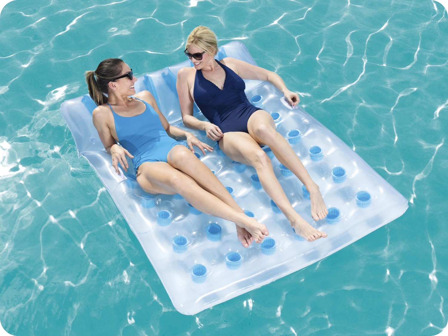 Suur rannamadrats kahele inimesele 193 x 142 cm Bestway 43055 - Image 6