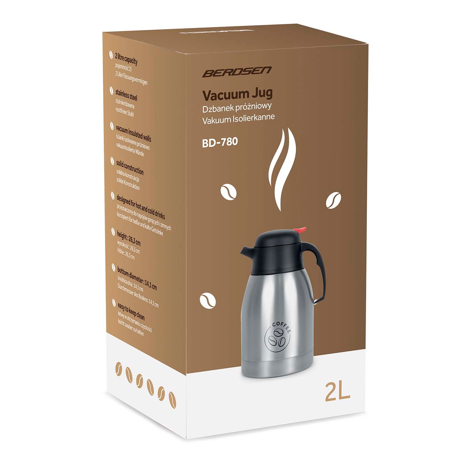 Berdsen BD-780 2L vaakumkann kohvile - Image 5