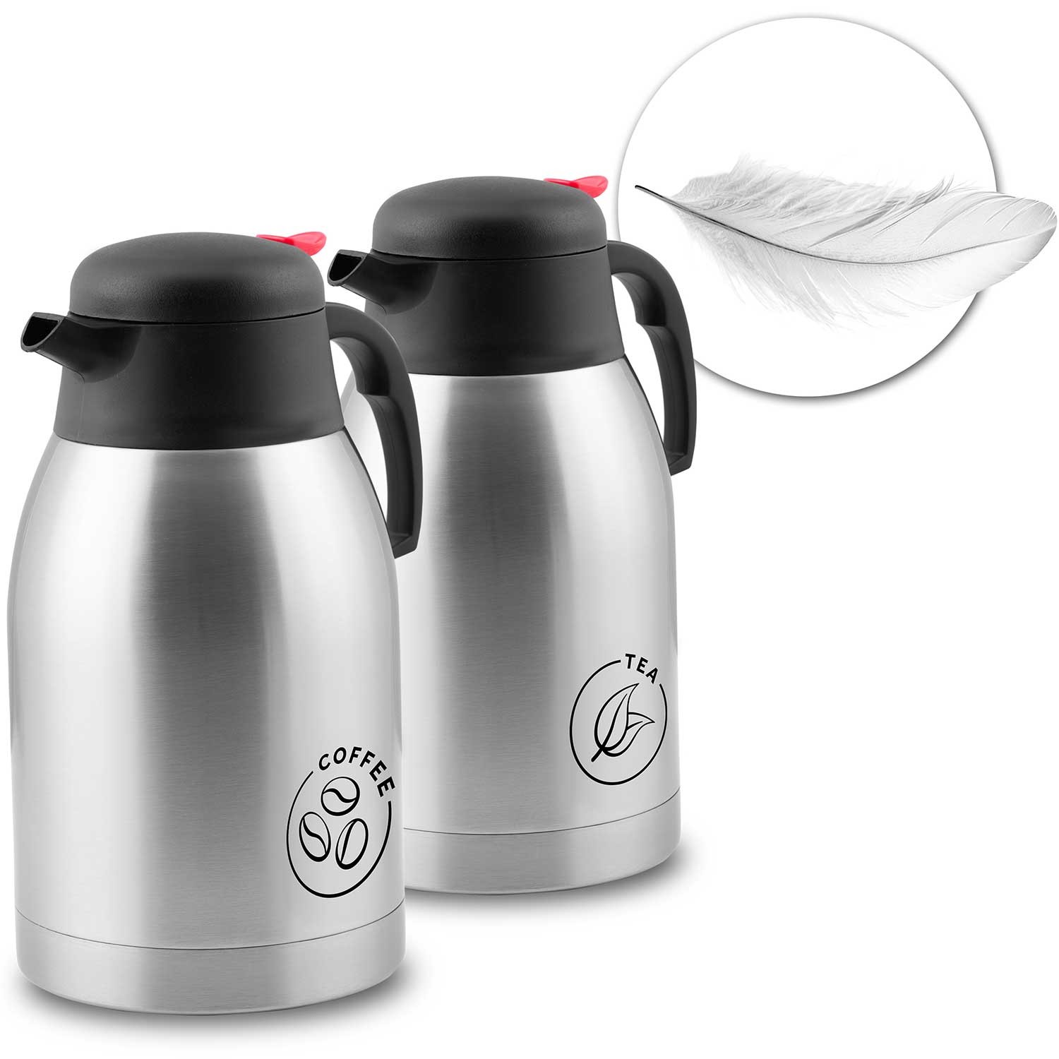 Berdsen BD-780 kohvi ja tee termoskannu komplekt (2 tk) - Image 7