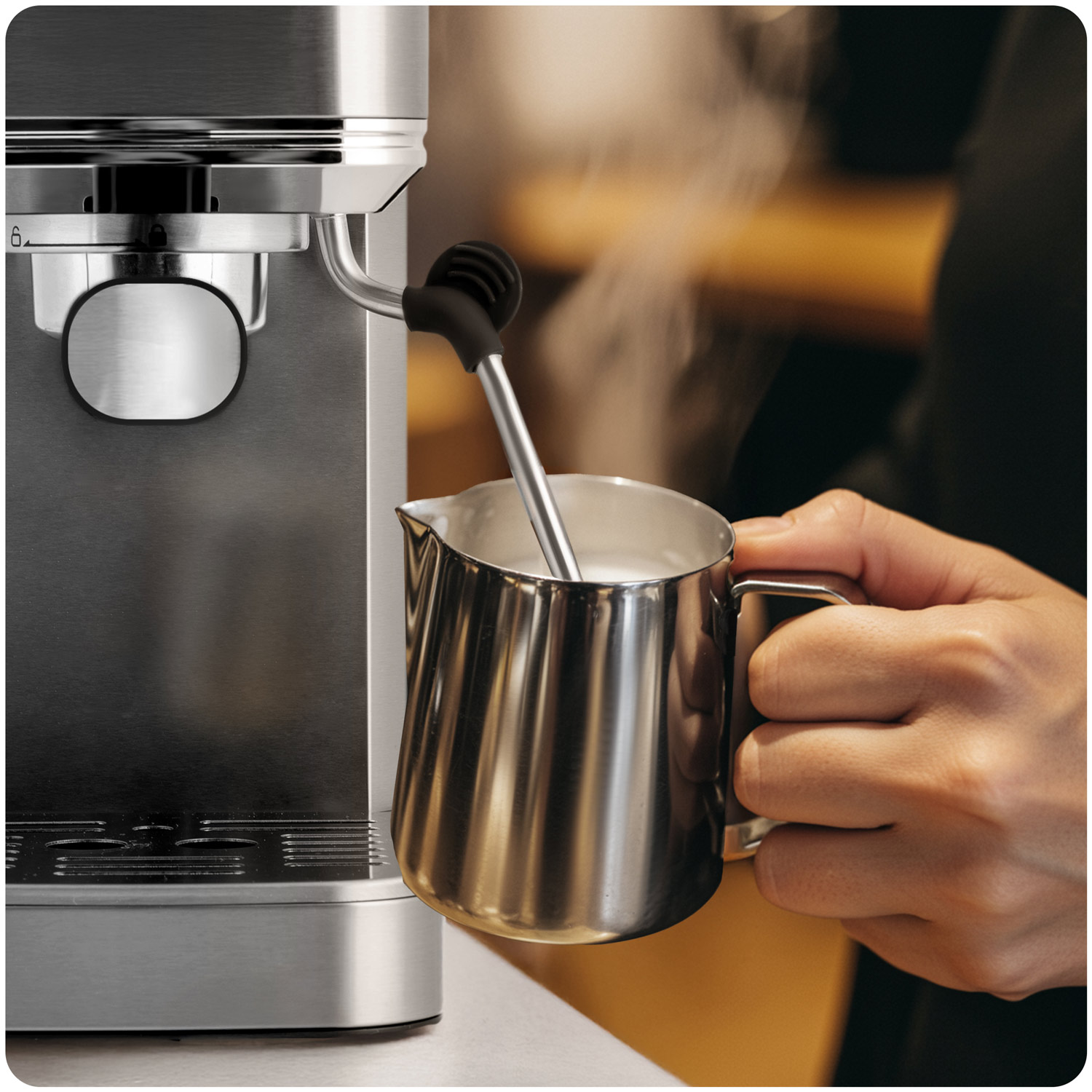 Berdsen BD-770 20 baari espressomasin, hõbedane - Image 6