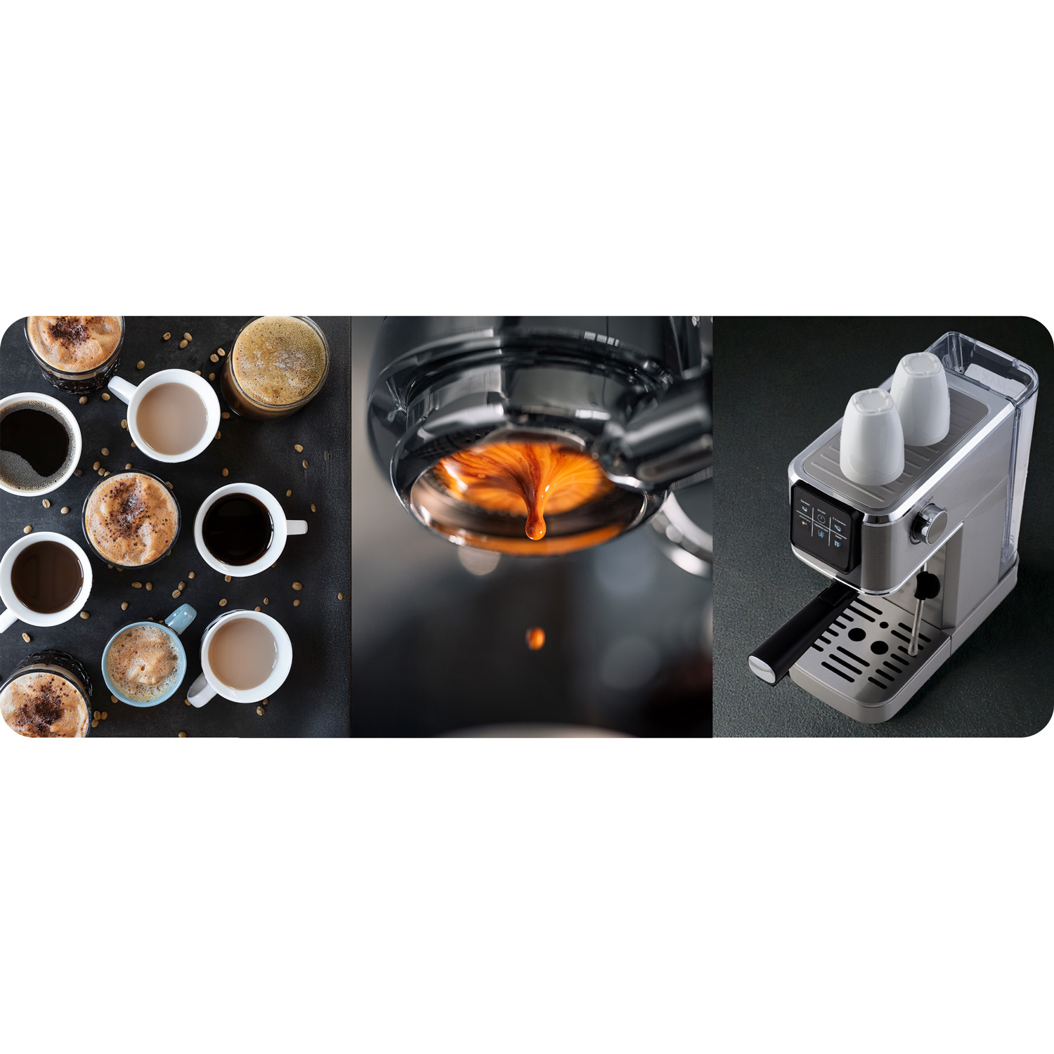 Berdsen BD-770 20 baari espressomasin, hõbedane - Image 9