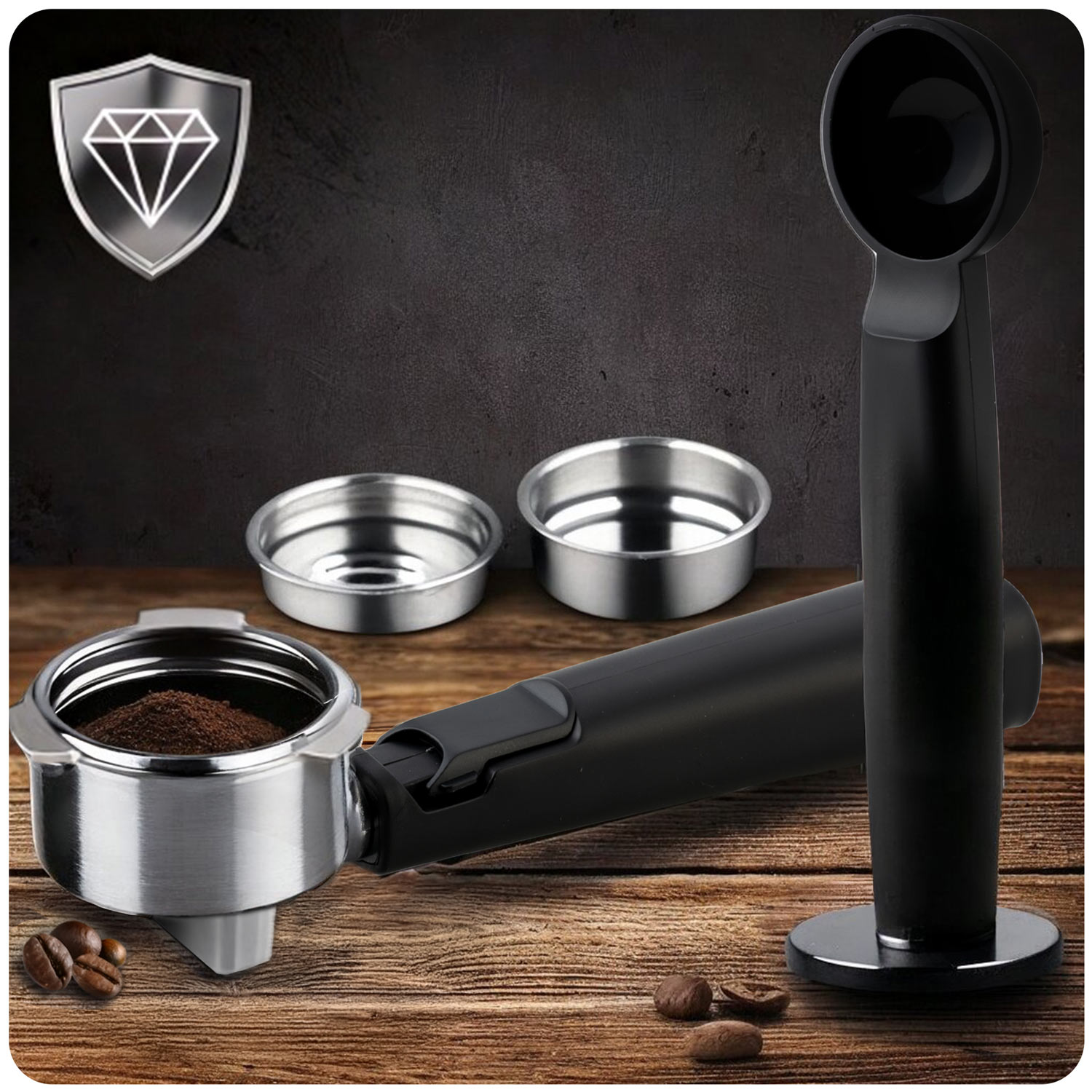 Berdsen BD-770 20 baari espressomasin, hõbedane - Image 10