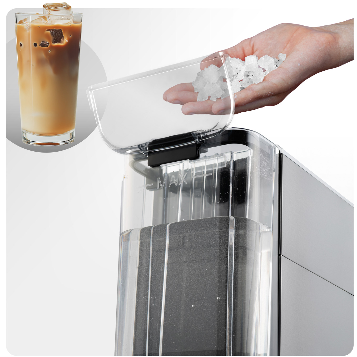 Berdsen BD-770 20 baari espressomasin, hõbedane - Image 13