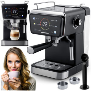 Berdsen BD-771 20 baari espressomasin, must
