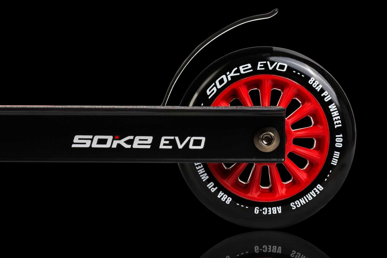 SOKE EVO punane tõukeratas - Image 3