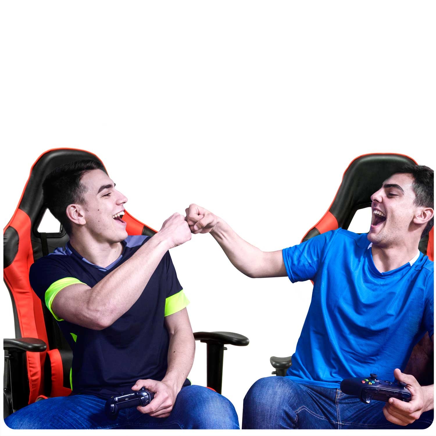 Sofotel Inferno must ja punane mänguritool kontoris - Image 13