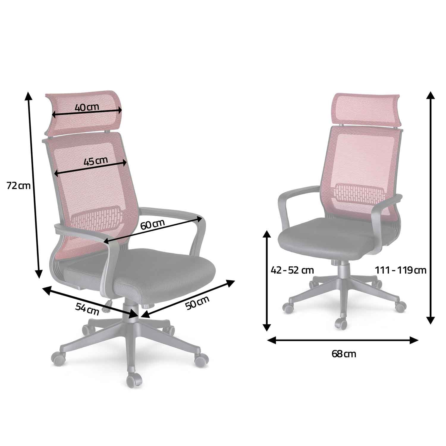 Nosbergi mikrovõrgust pöörlev kontoritool - kallutusmehhanism - Image 8