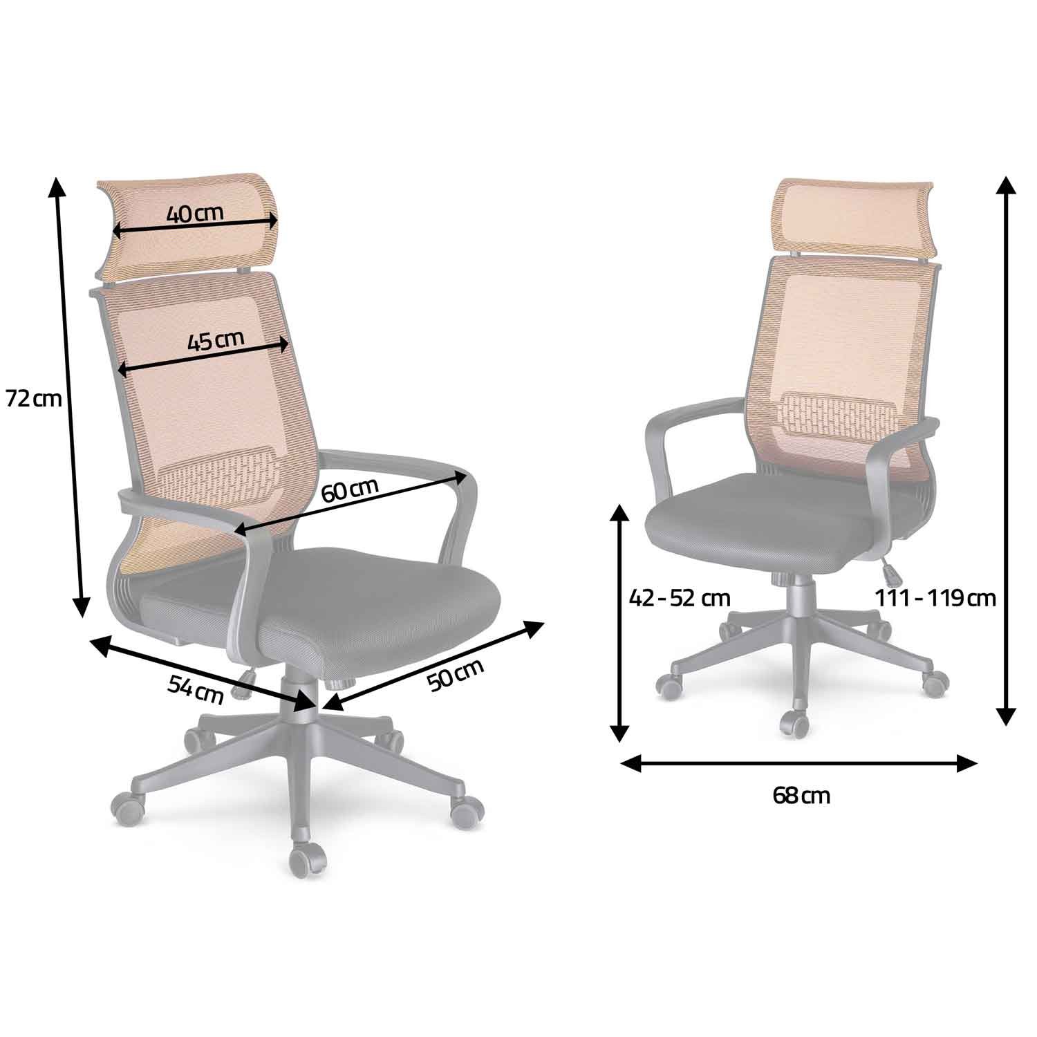 Nosbergi mikrovõrgust pöörlev kontoritool - kallutusmehhanism - Image 8