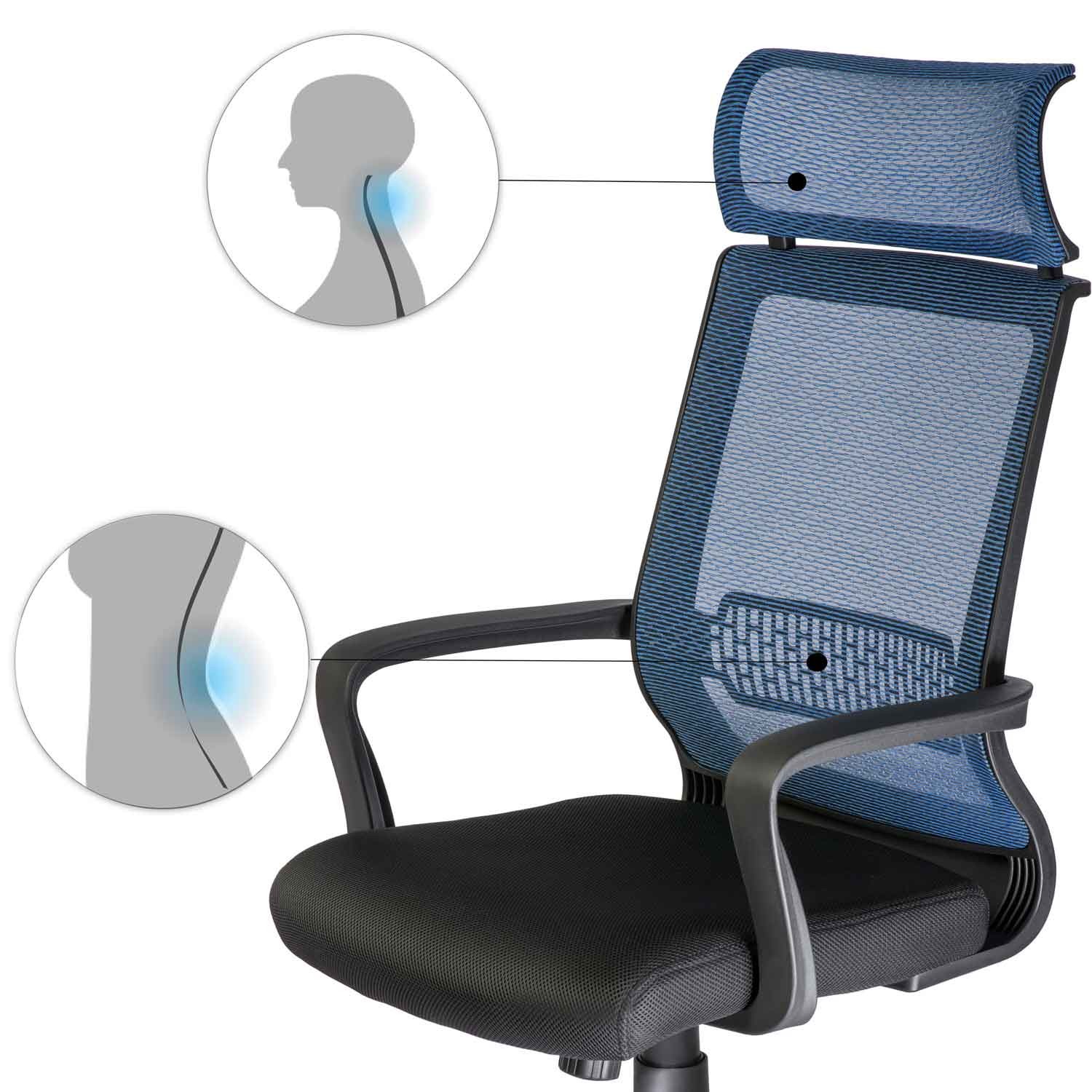 Nosbergi mikrovõrgust pöörlev kontoritool - kallutusmehhanism - Image 10